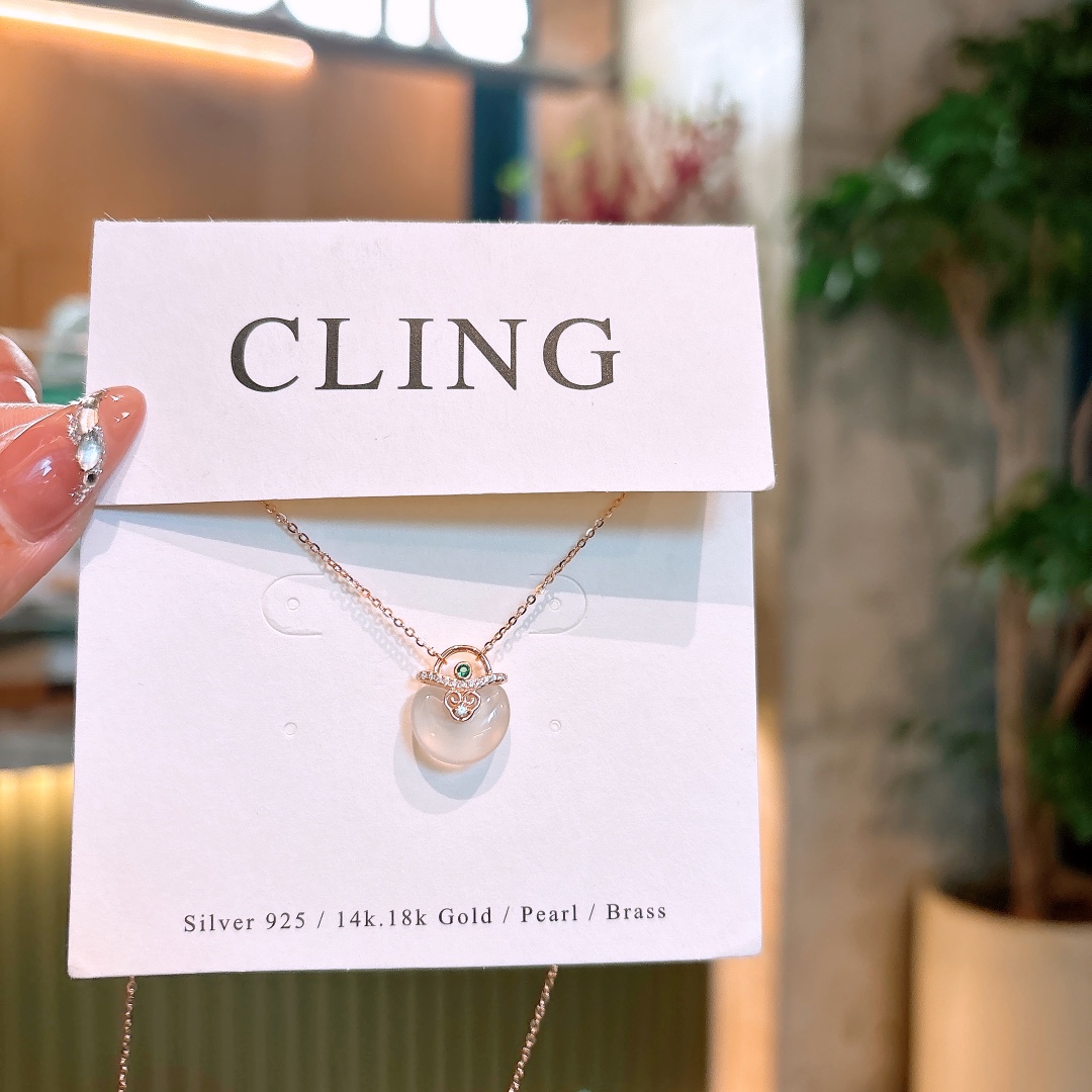 Low Allergy Silver Necklace Elegant Christmas Silver