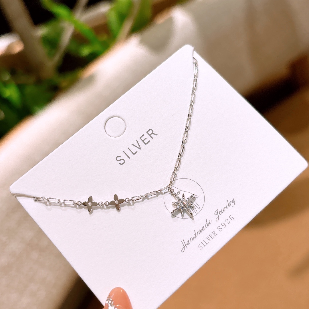 インスタ風ファインシルバーブレスレットシルバー 告白