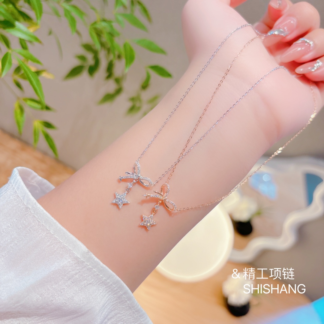 925 Silver Necklace Gentle Confession Silver