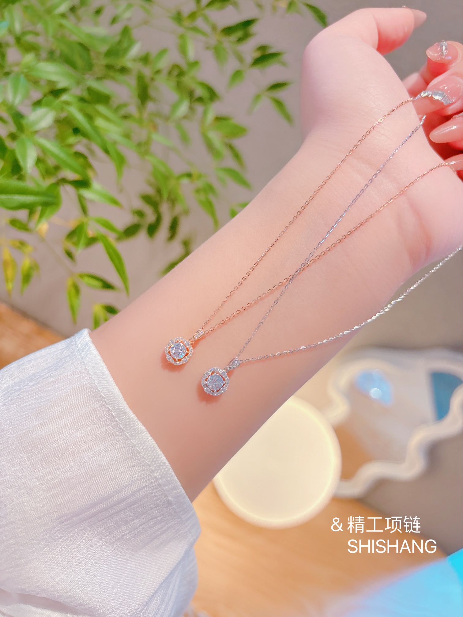 Hypoallergenic Silver Necklace Ins Style Self-love Silver