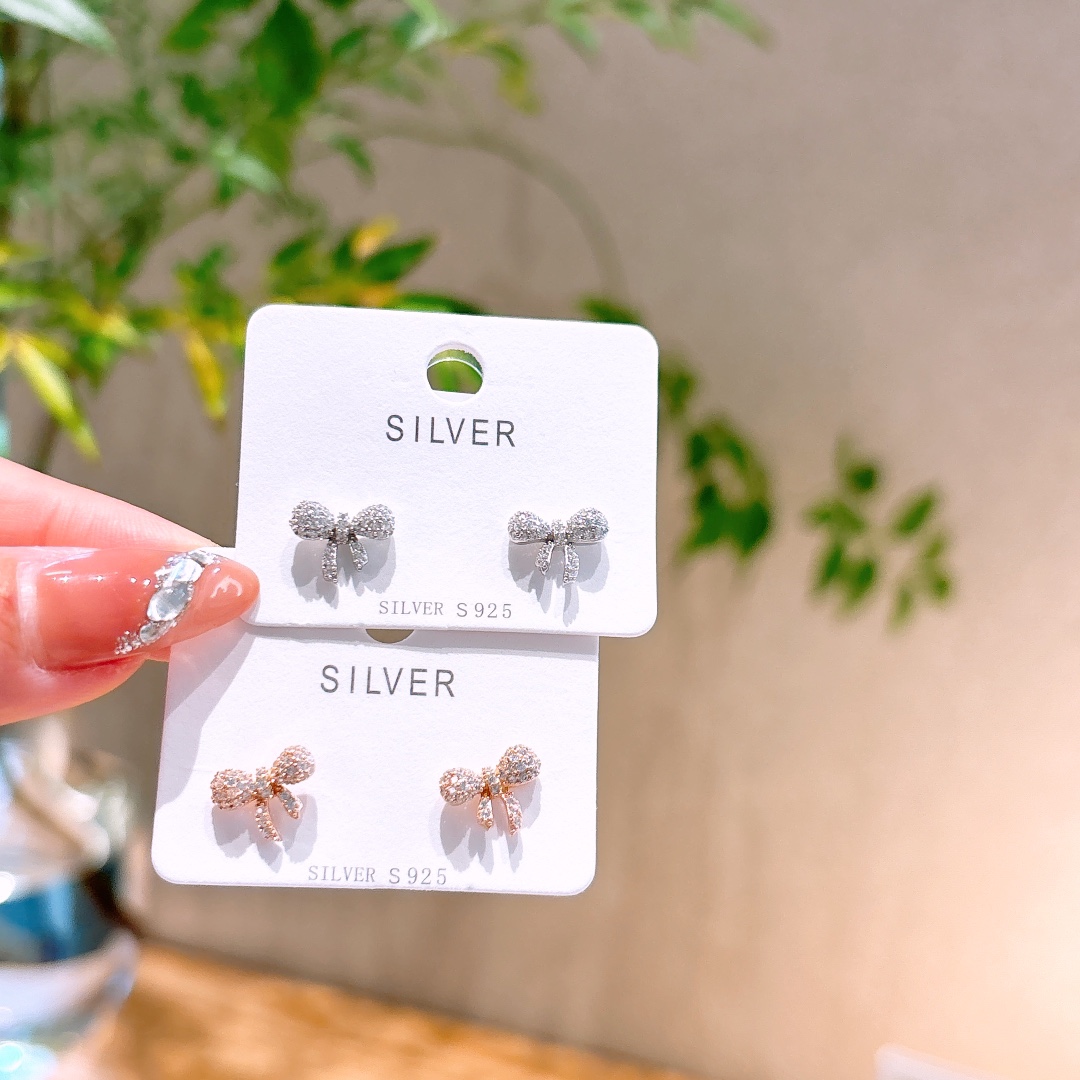 Low Allergy Silver Earrings Sweet & Cool Travel Silver