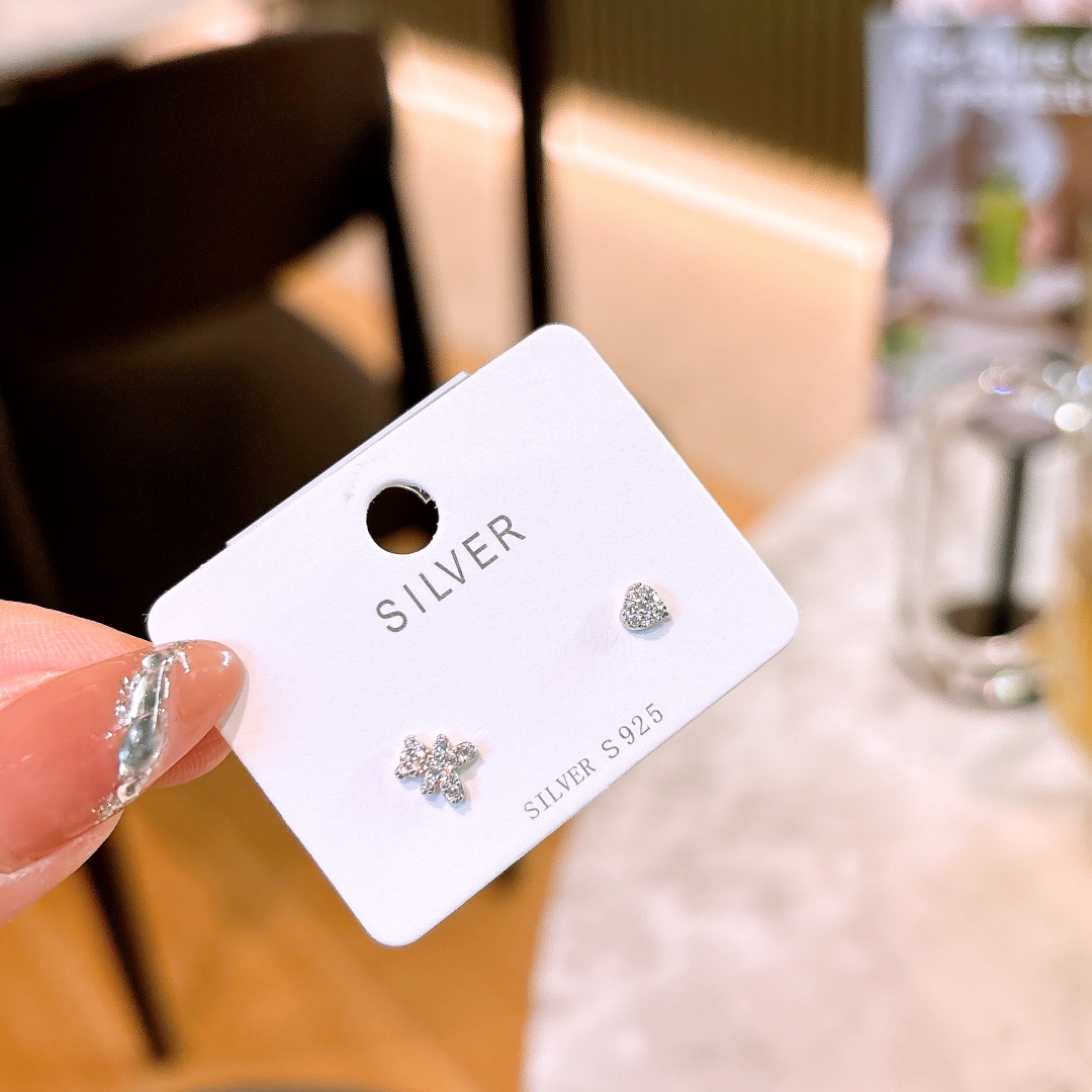 Fine Silver Earrings Premium Date Night Gold