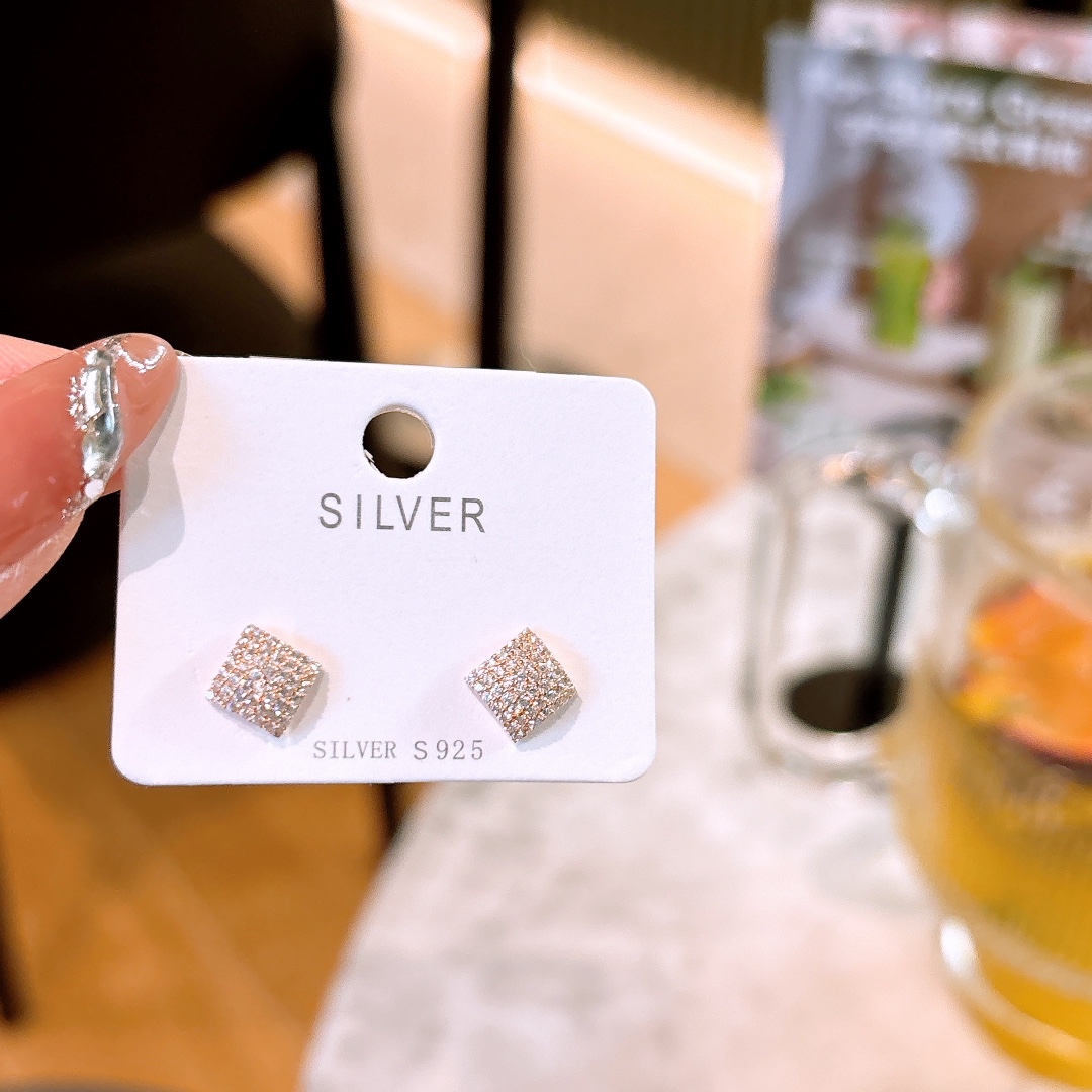 ファッションニッケル無添加銀イヤリングゴールド 親友へのプレゼント