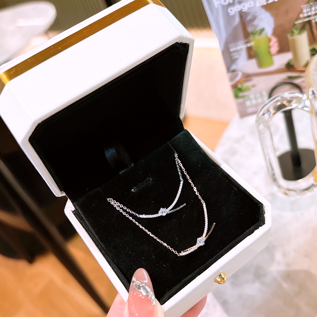 S925 Sterling Silver Necklace Minimalist Confession Silver