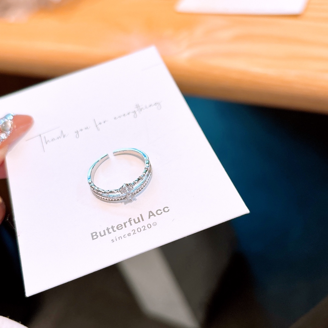 Hypoallergenic Silver Ring Unique Valentine's Day Gold