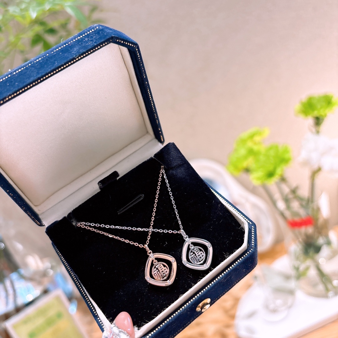 S925 Sterling Silver Necklace Premium Graduation Silver