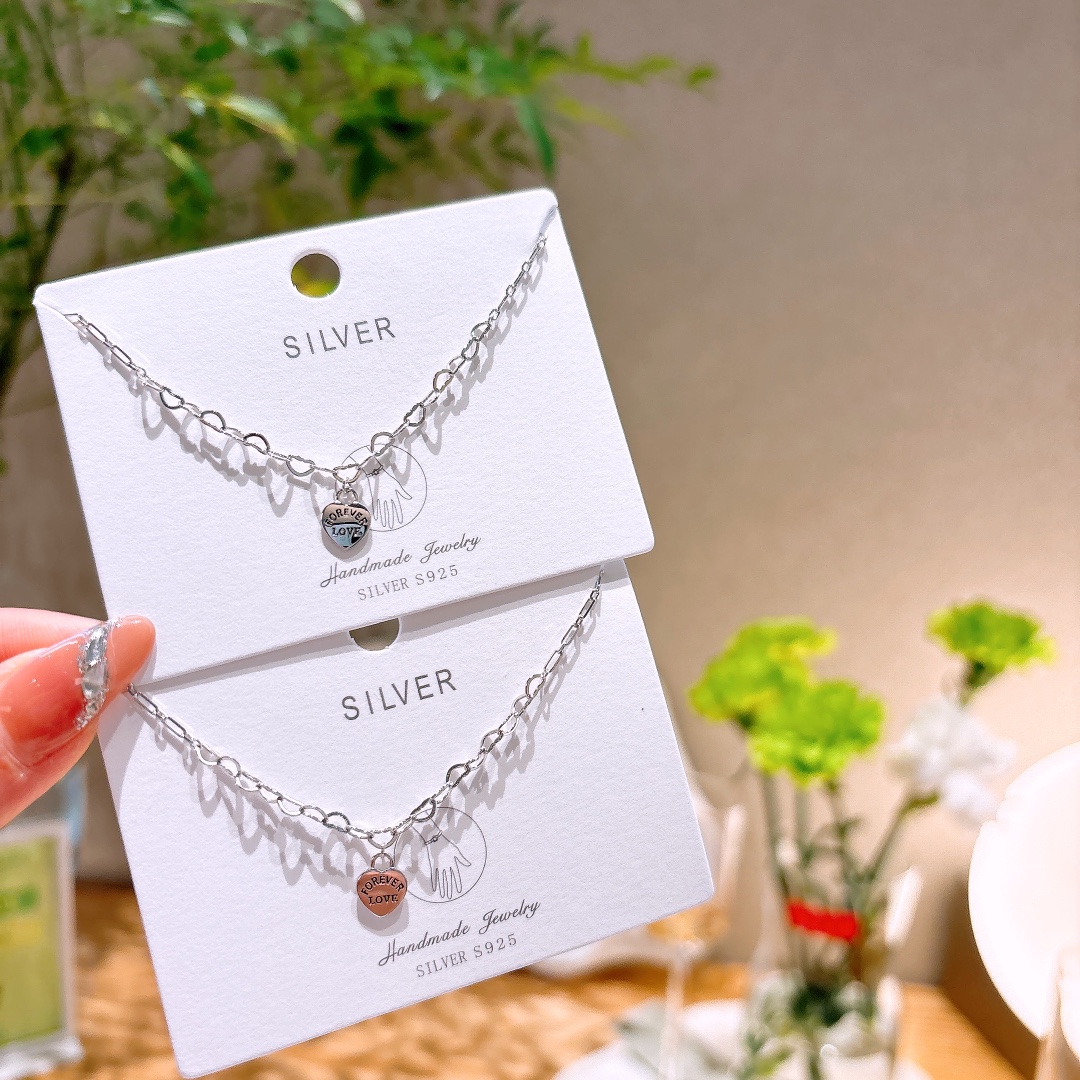 ガーリーニッケル無添加銀ブレスレットゴールド 卒業