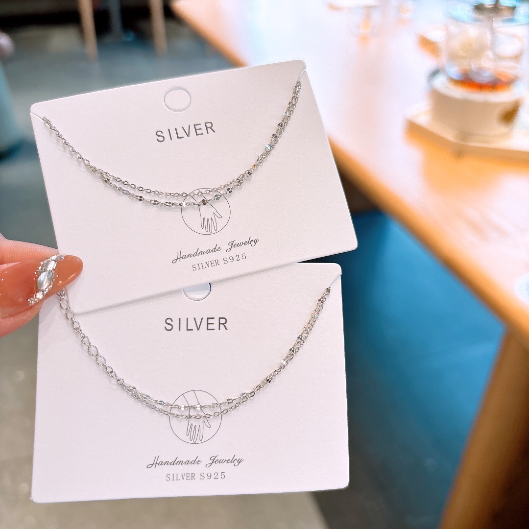 幻想的低アレルギー銀ブレスレットゴールド 旅行