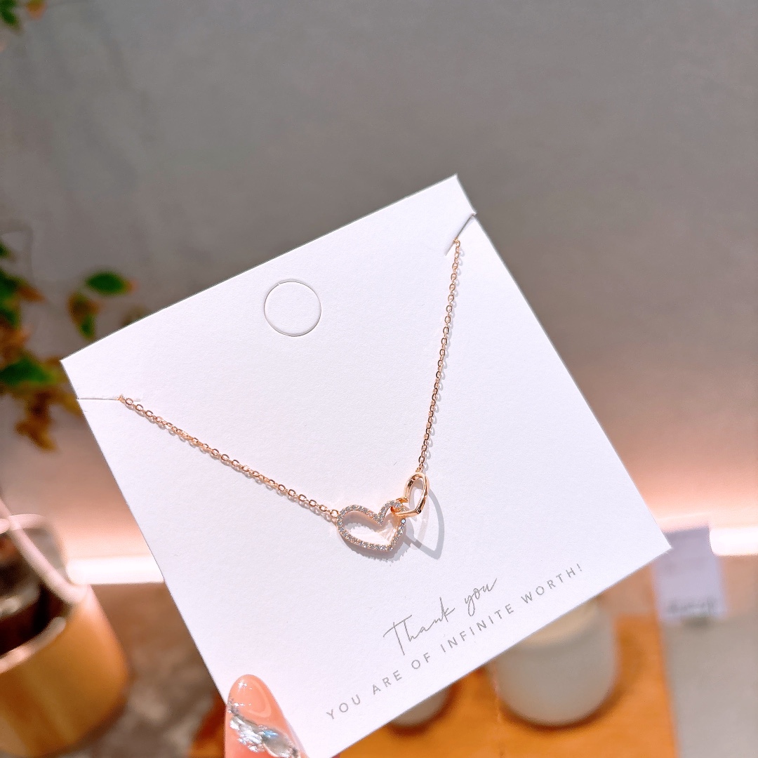 Hypoallergenic Silver Necklace Minimalist Christmas Silver