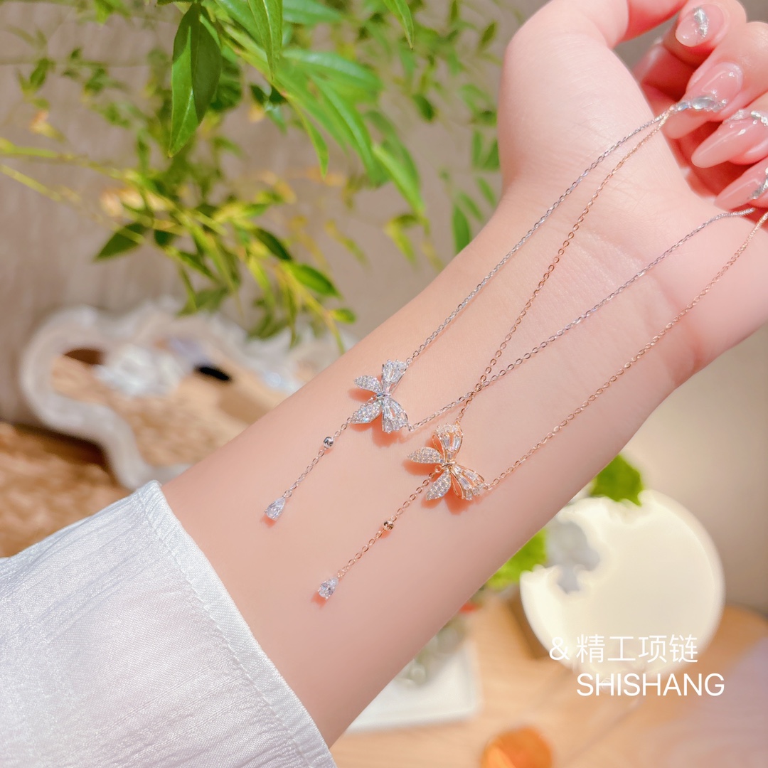 Hypoallergenic Silver Necklace Sweet & Cool Mother's Day Silver