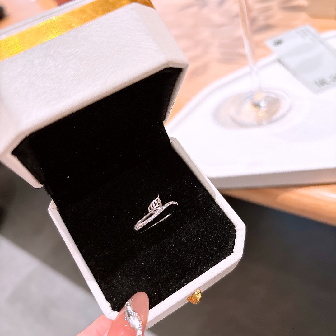 ファッション純銀リングゴールド プロポーズ