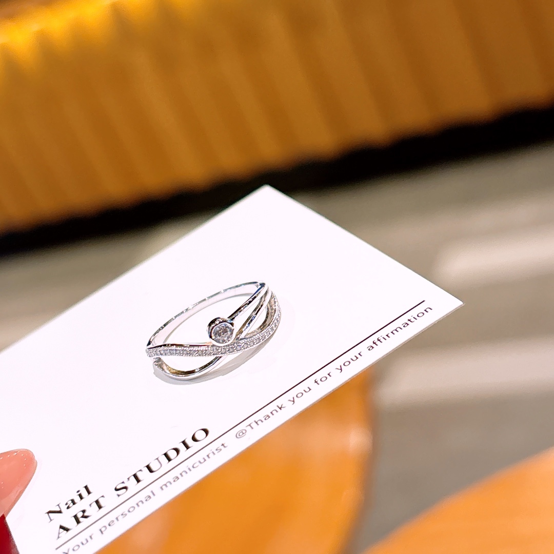 Hypoallergenic Silver Ring Intellectual Spring Festival Gold