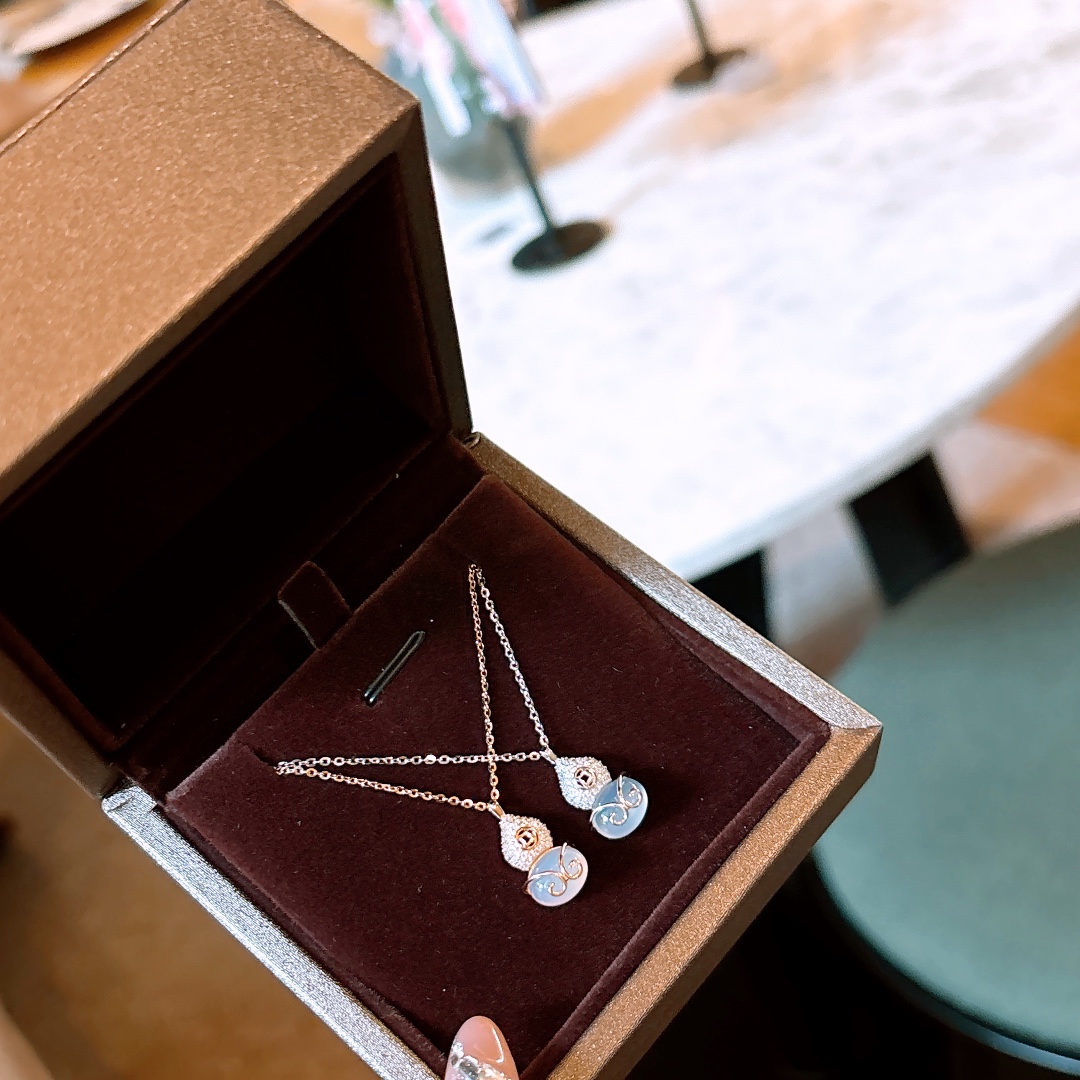 Nickel Free Silver Necklace Elegant Proposal Gold