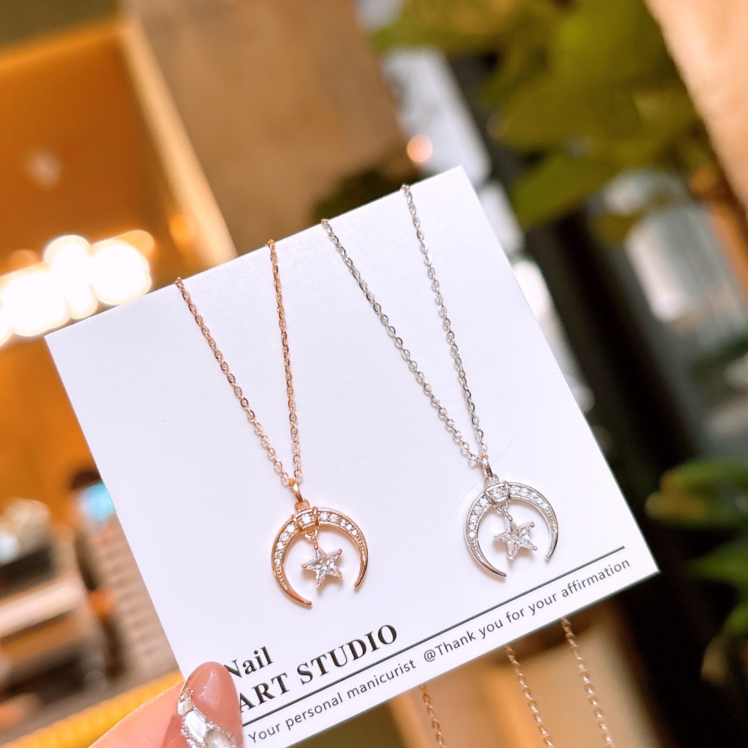 925 Silver Necklace Premium Birthday Gold