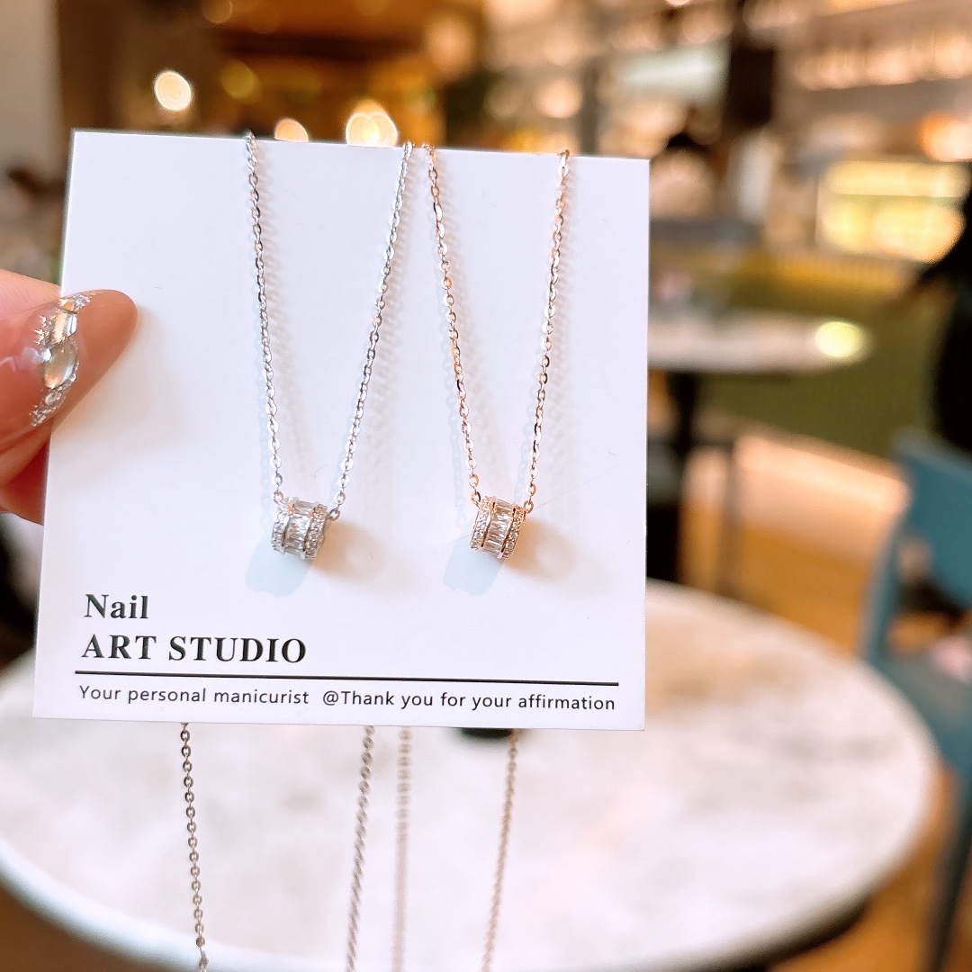 Massivsilber Kette Präzision Muttergeburtstag Gold