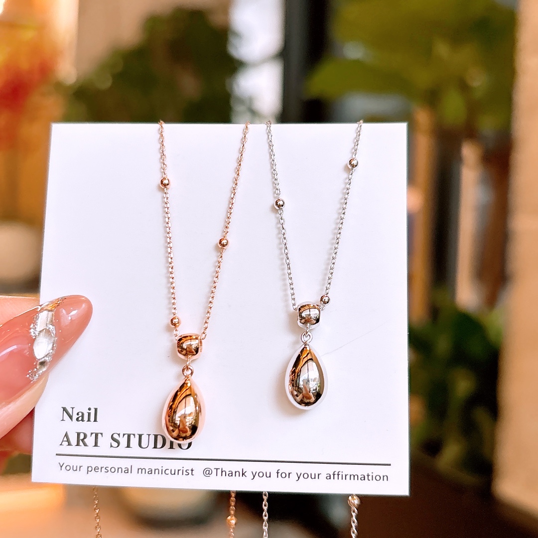 S925 Sterling Silver Necklace Cute Gift for Her Silver