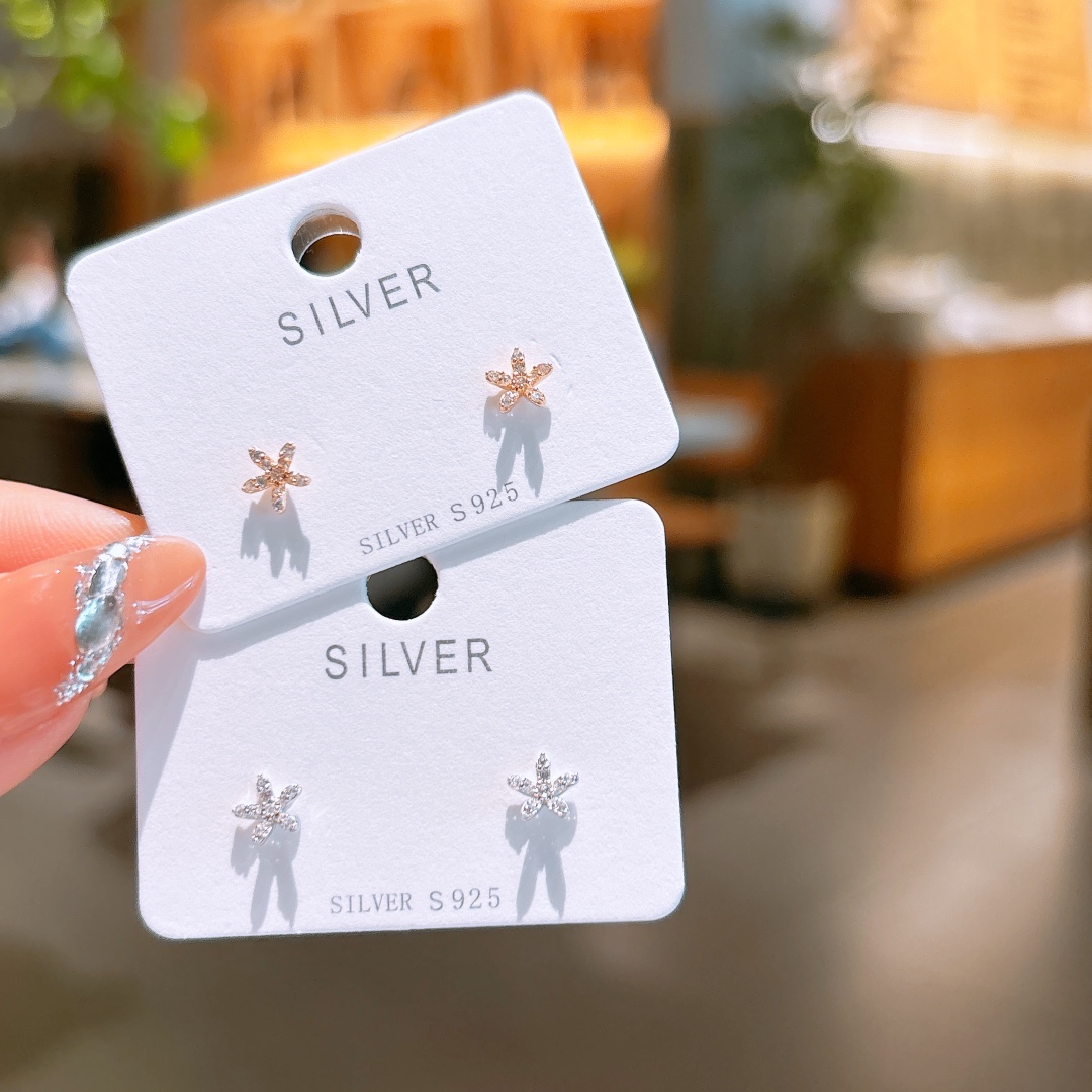 Hypoallergenic Silver Earrings Ethereal Confession Silver