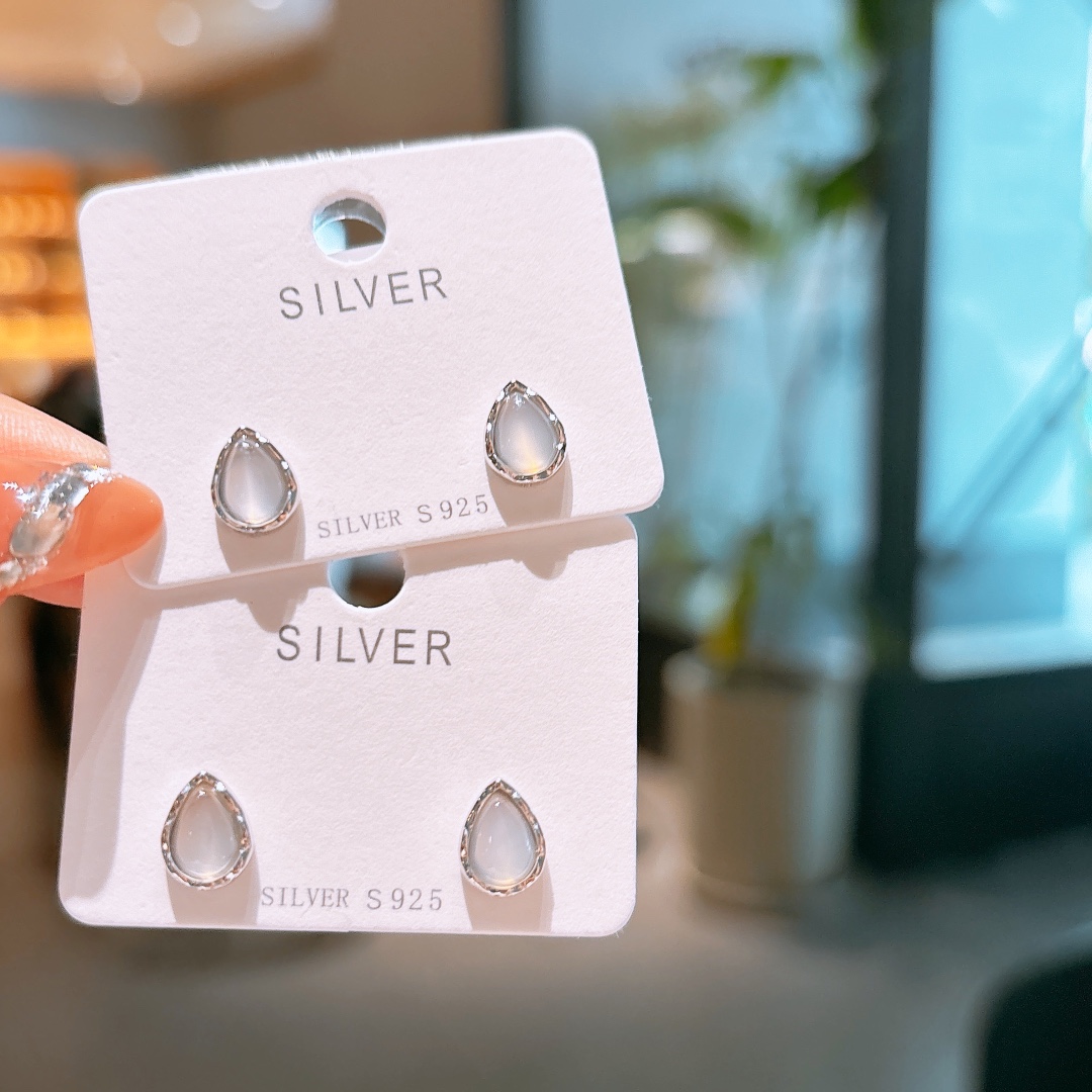 Nickel Free Silver Earrings Premium Spring Festival Gold