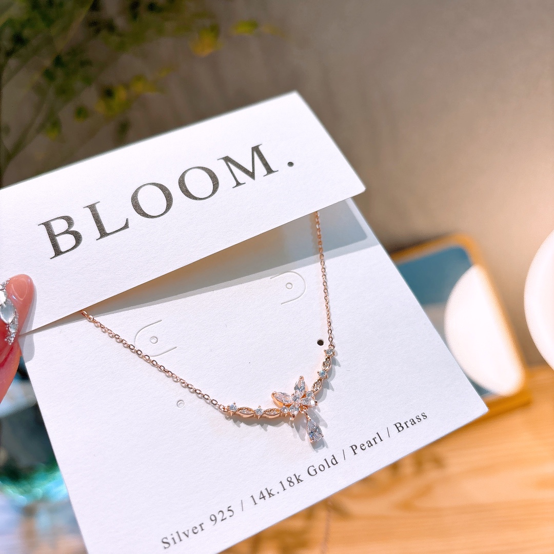 Solid Silver Necklace Girly Birthday Silver