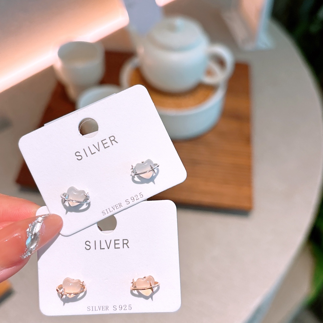 Nickel Free Silver Earrings Delicate Bestie Gift Silver