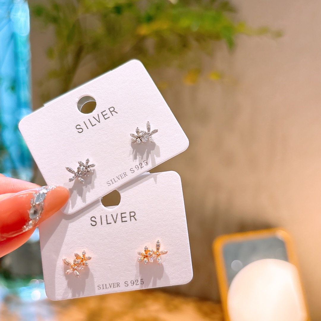 Nickel Free Silver Earrings French Mother's Day Silver