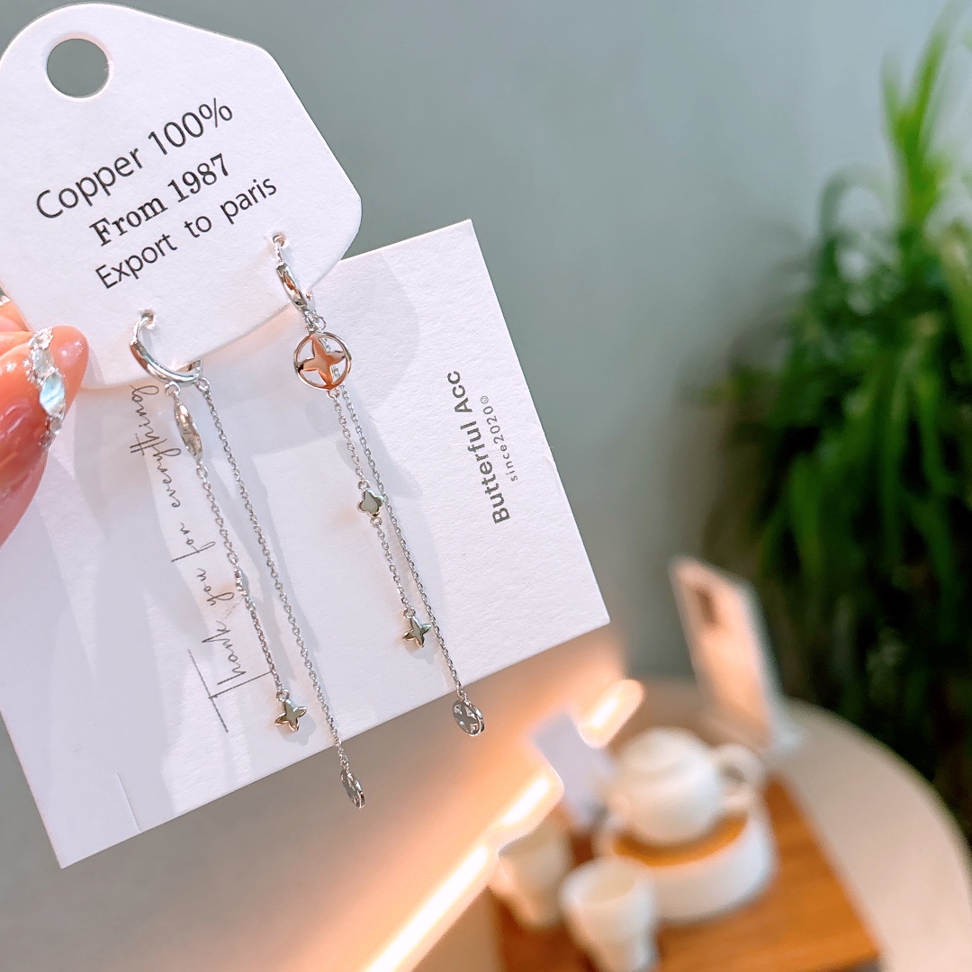 Solid Silver Ear Cuffs Delicate Birthday Gold