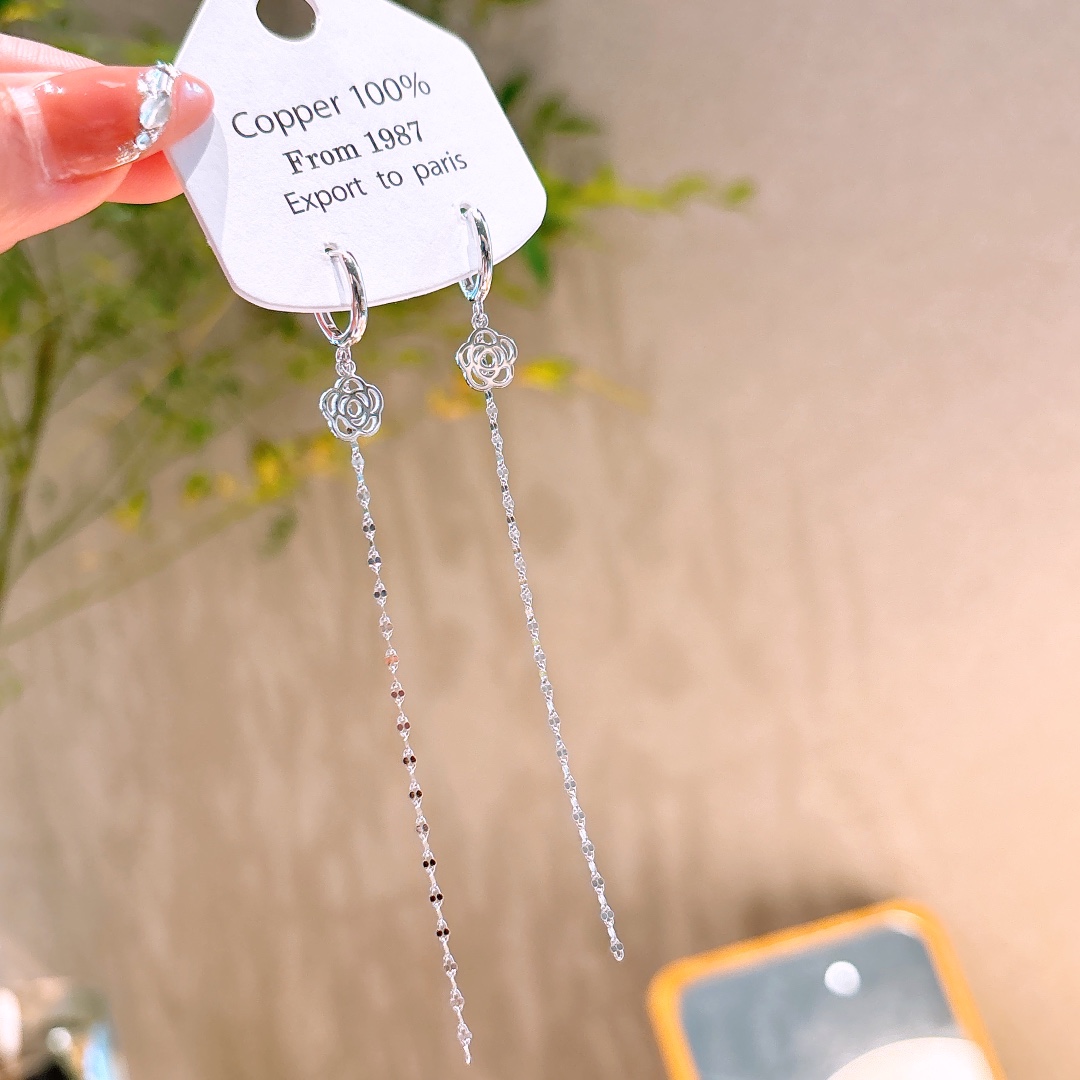 925 Silver Ear Cuffs Artistic Mother's Day Gold