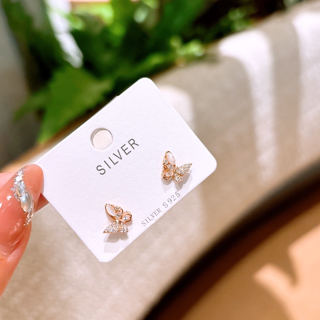 Low Allergy Silver Earrings Ethereal Travel Silver