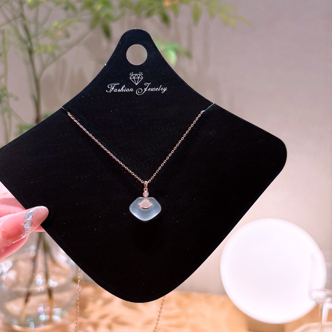 Feinsilber Kette Wald Abschluss Gold