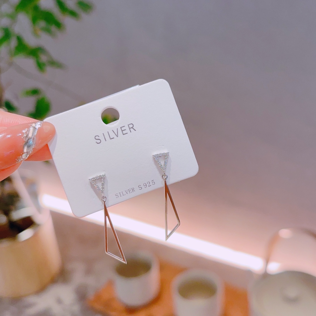 Low Allergy Silver Earrings Sweet Annual Party Silver