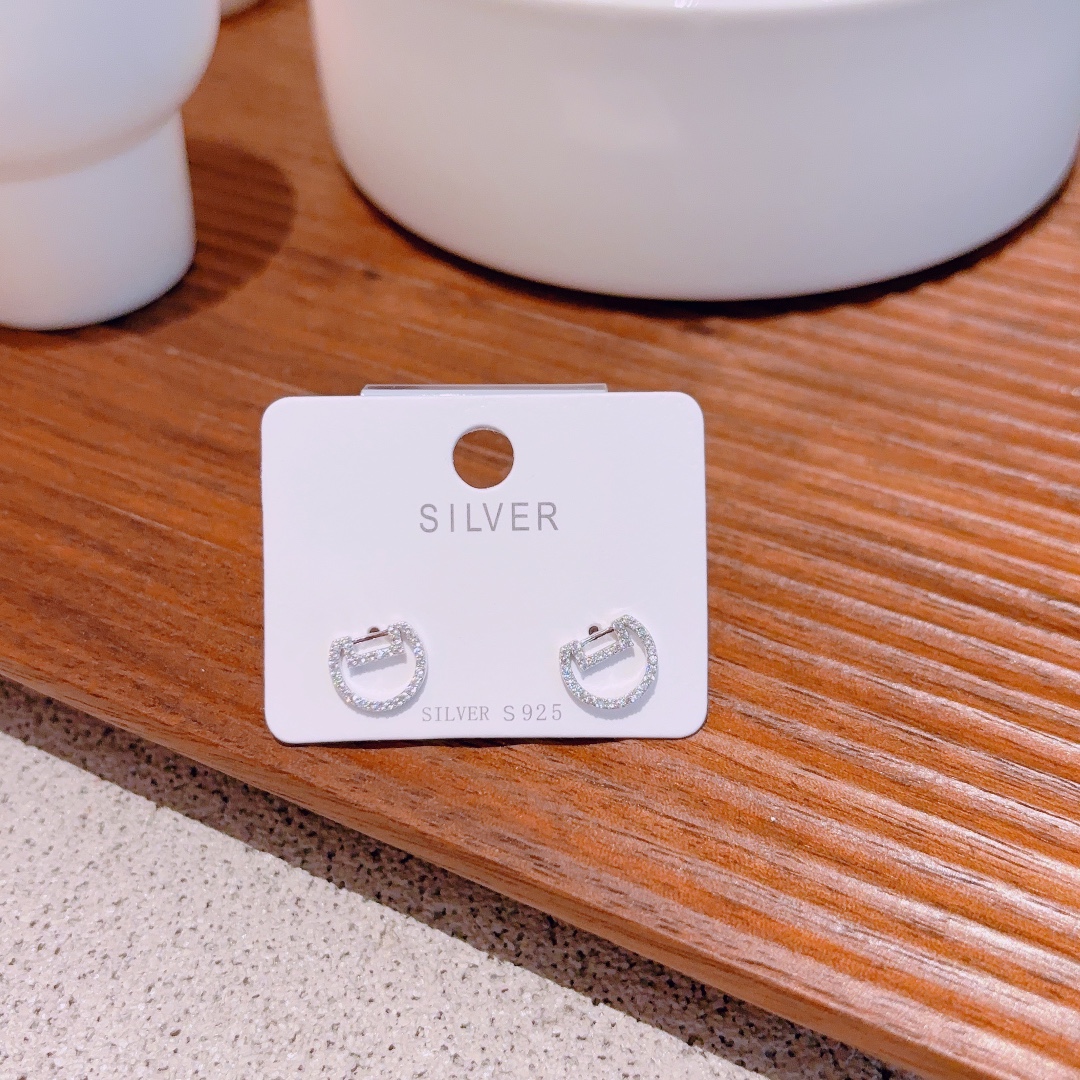 軽やか高品質シルバーイヤリングシルバー クリスマス