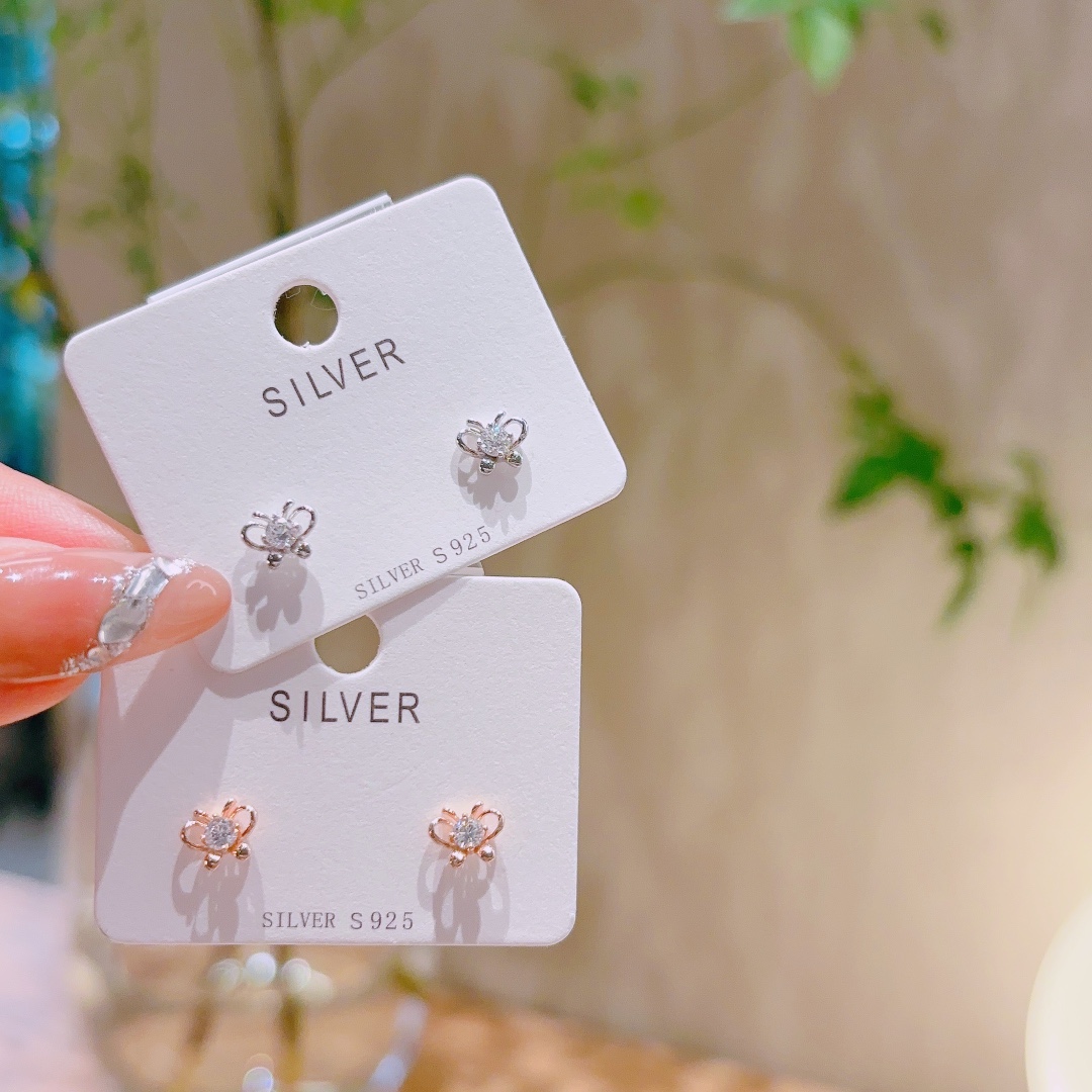 Hypoallergenic Silver Earrings Precision Gift for Her Gold