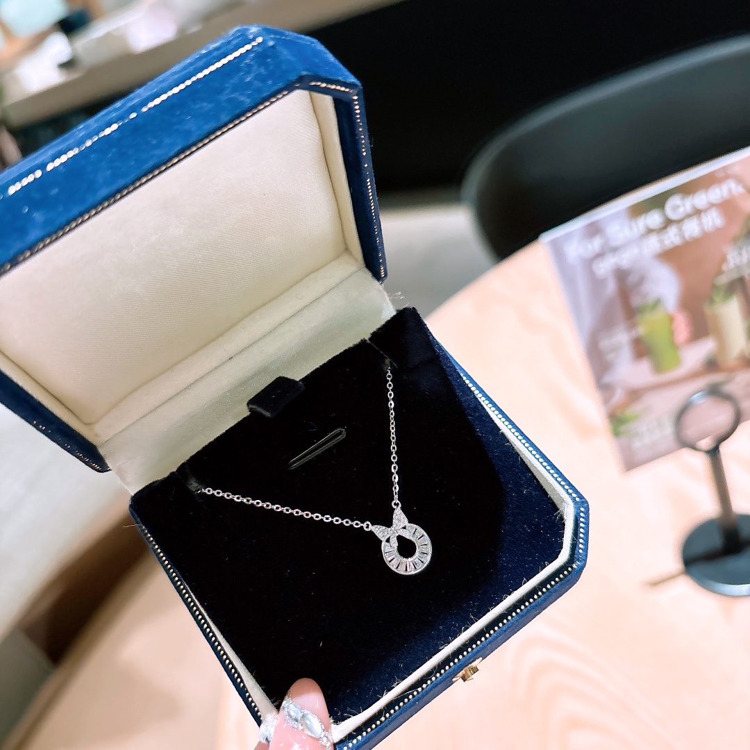 Fine Silver Necklace Sweet Wedding Registration Gold