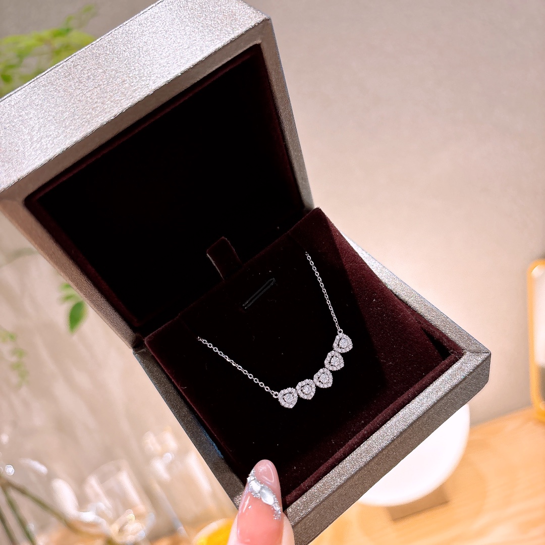 Nickel Free Silver Necklace Light Luxury Date Night Gold