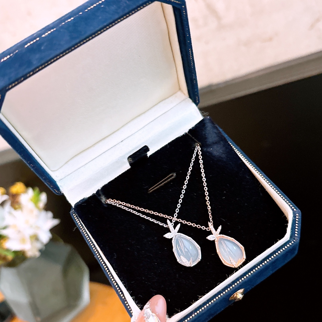 S925 Sterlingsilber Kette Schick Geburtstag Gold