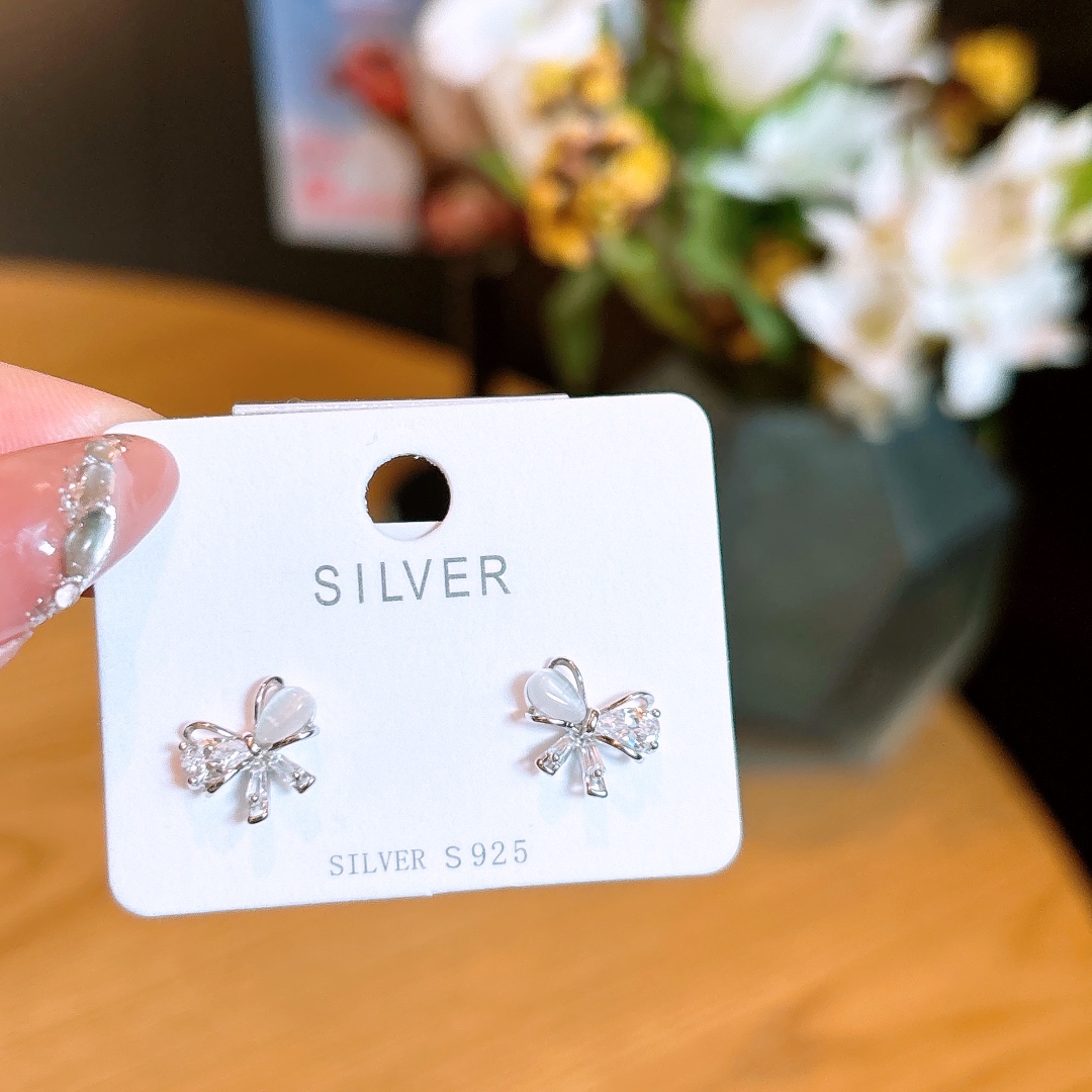 Hypoallergenic Silver Earrings Ethereal Christmas Gold