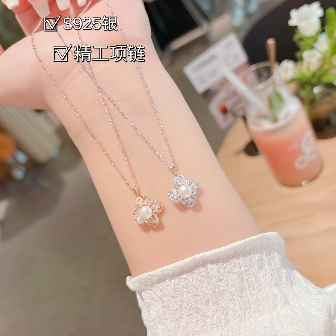 清純アレルギー対応シルバーネックレスシルバー ギフト