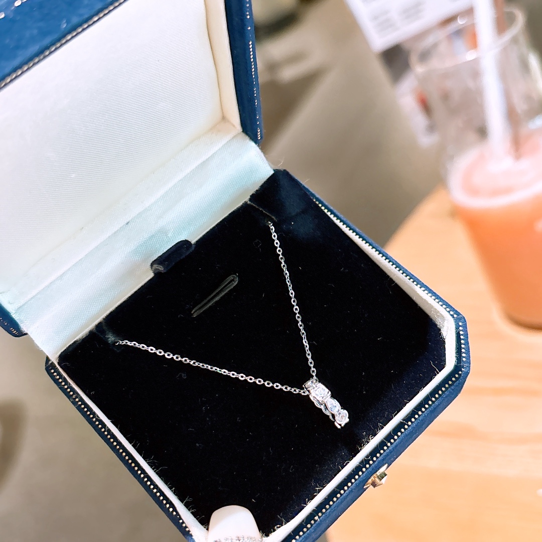 ミニマリストアレルギー対応シルバーネックレスゴールド クリスマス