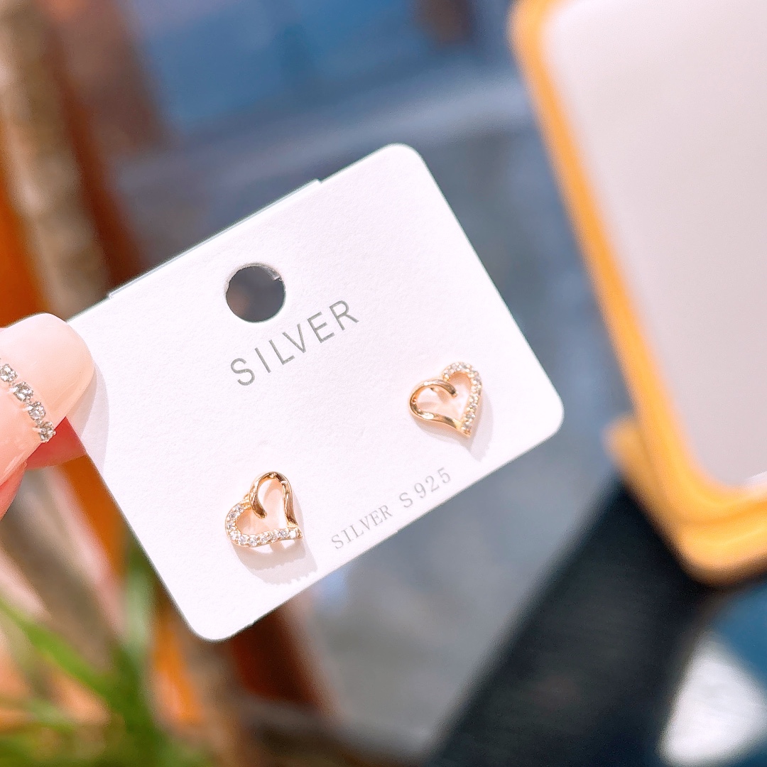 Hypoallergenes Silber Ohrringe Sanft Standesamt Silber