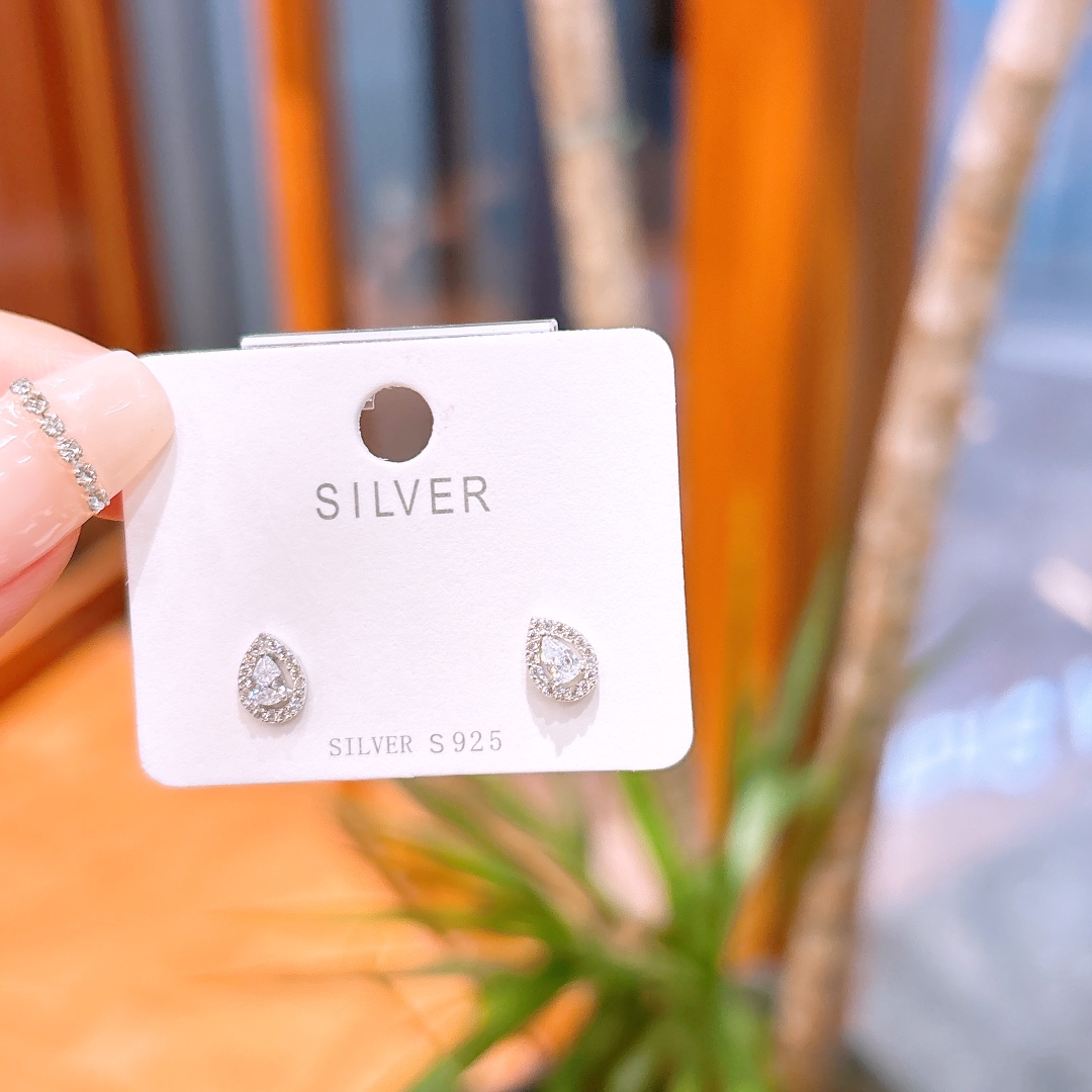 Nickel Free Silver Earrings Vintage New Year Silver