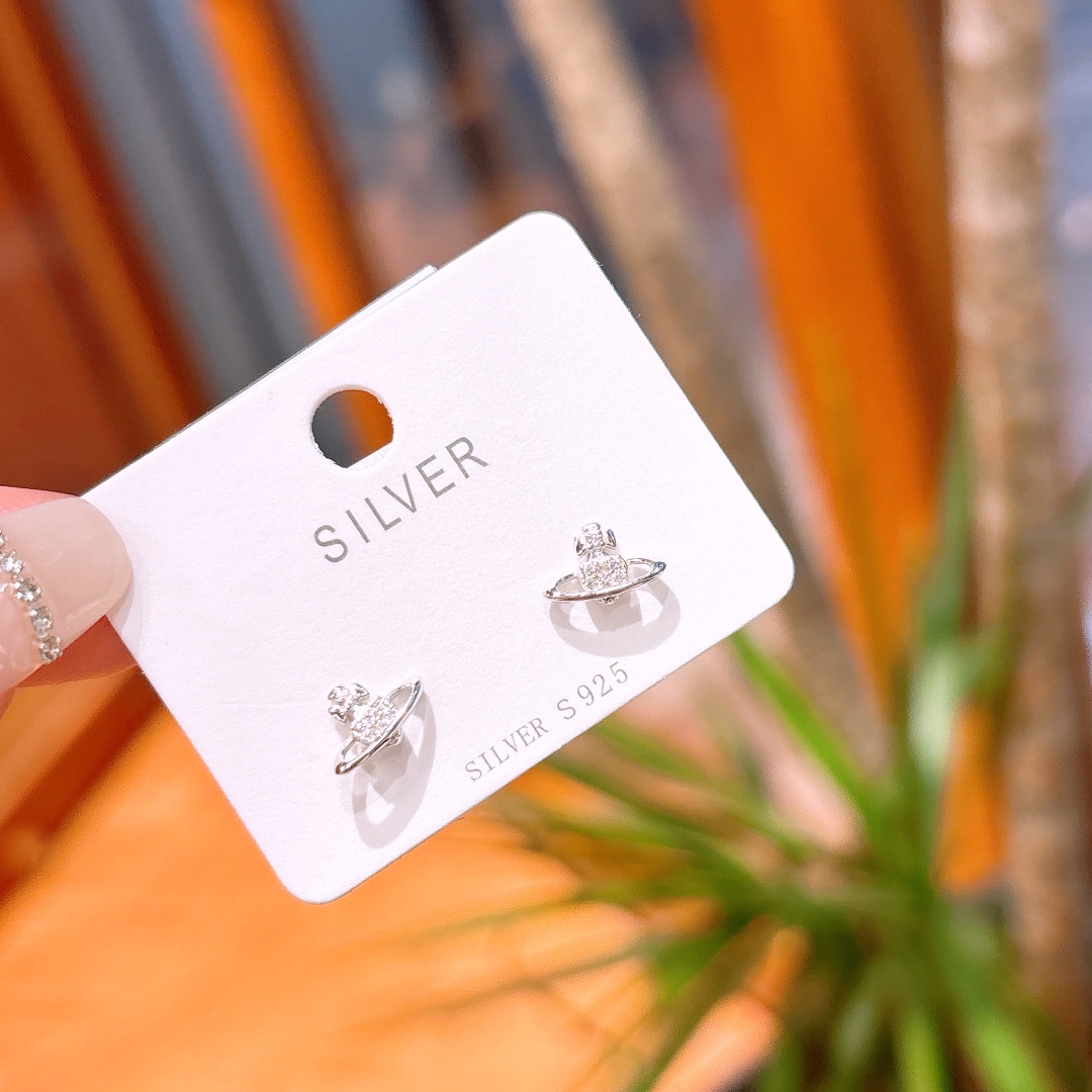 Low Allergy Silver Earrings Chic Self-love Gold