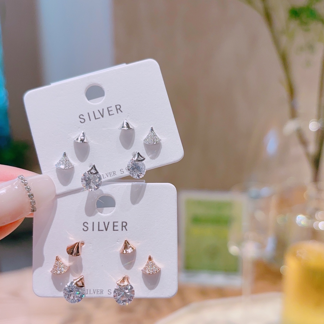 Solid Silver Earrings Delicate Self-love Silver