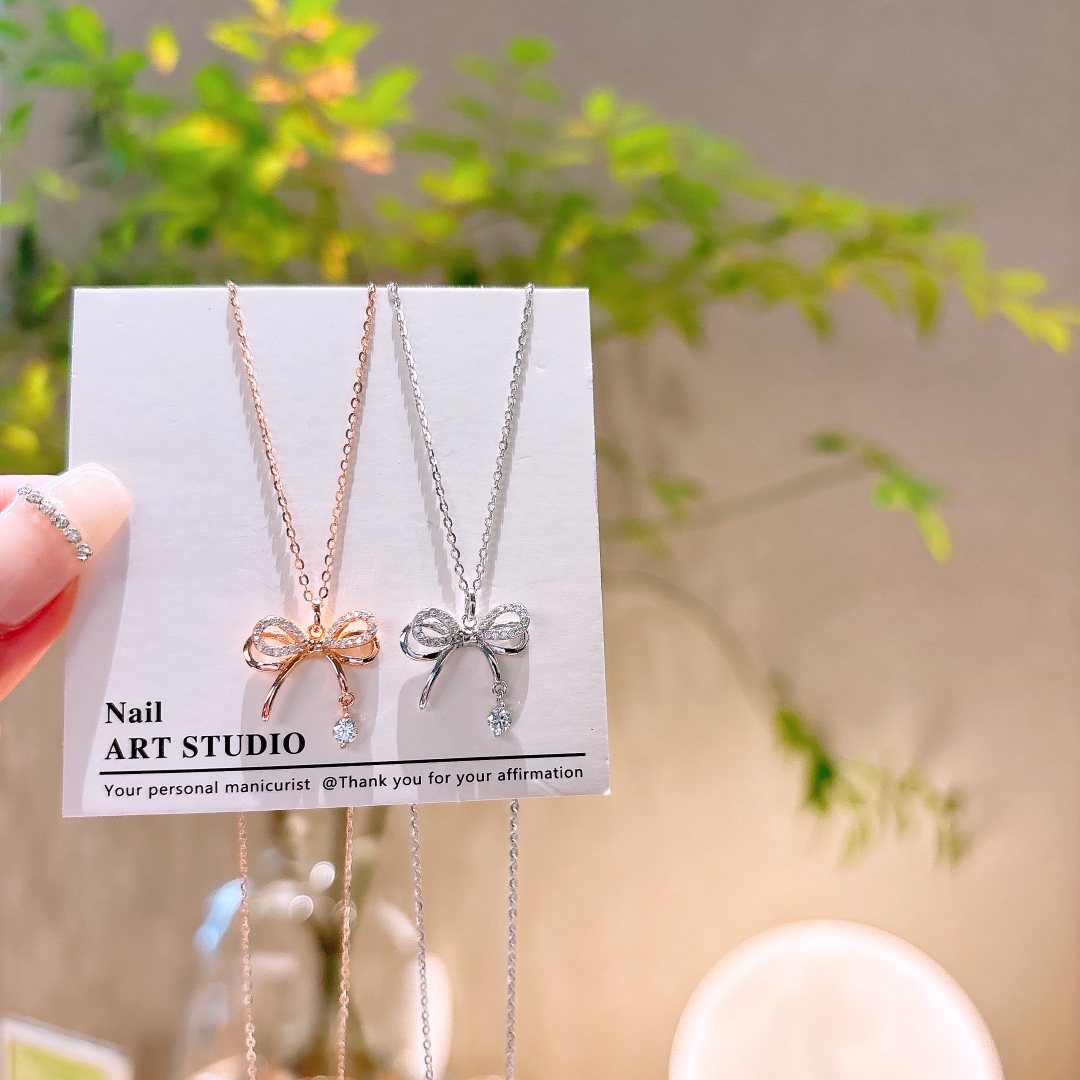 Solid Silver Necklace Forest Wedding Gold