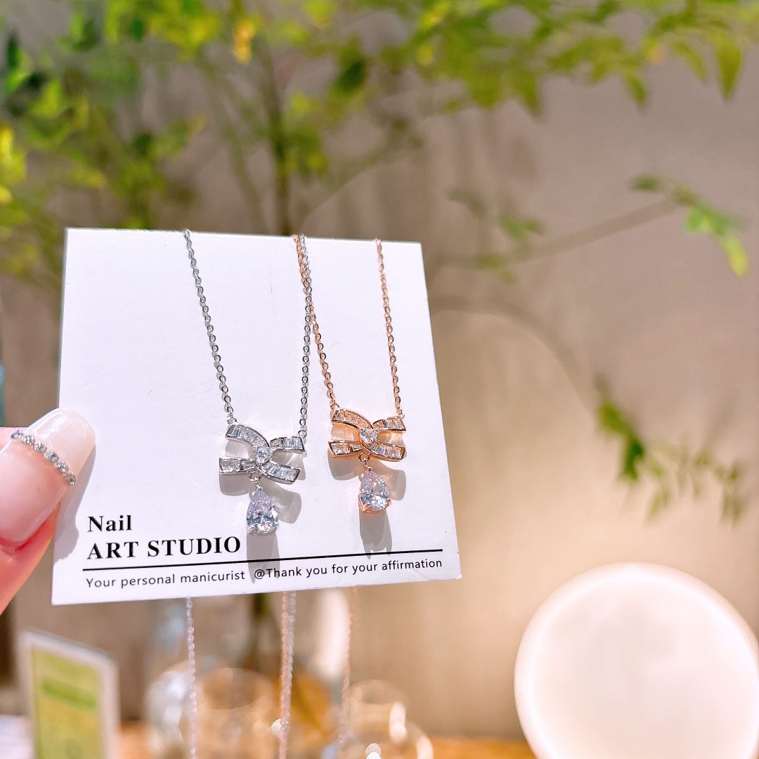 清純ファインシルバーネックレスゴールド 春節