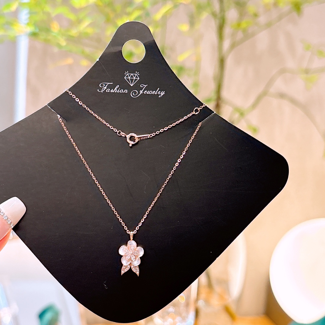 S925 Sterling Silver Necklace Dainty Confession Gold