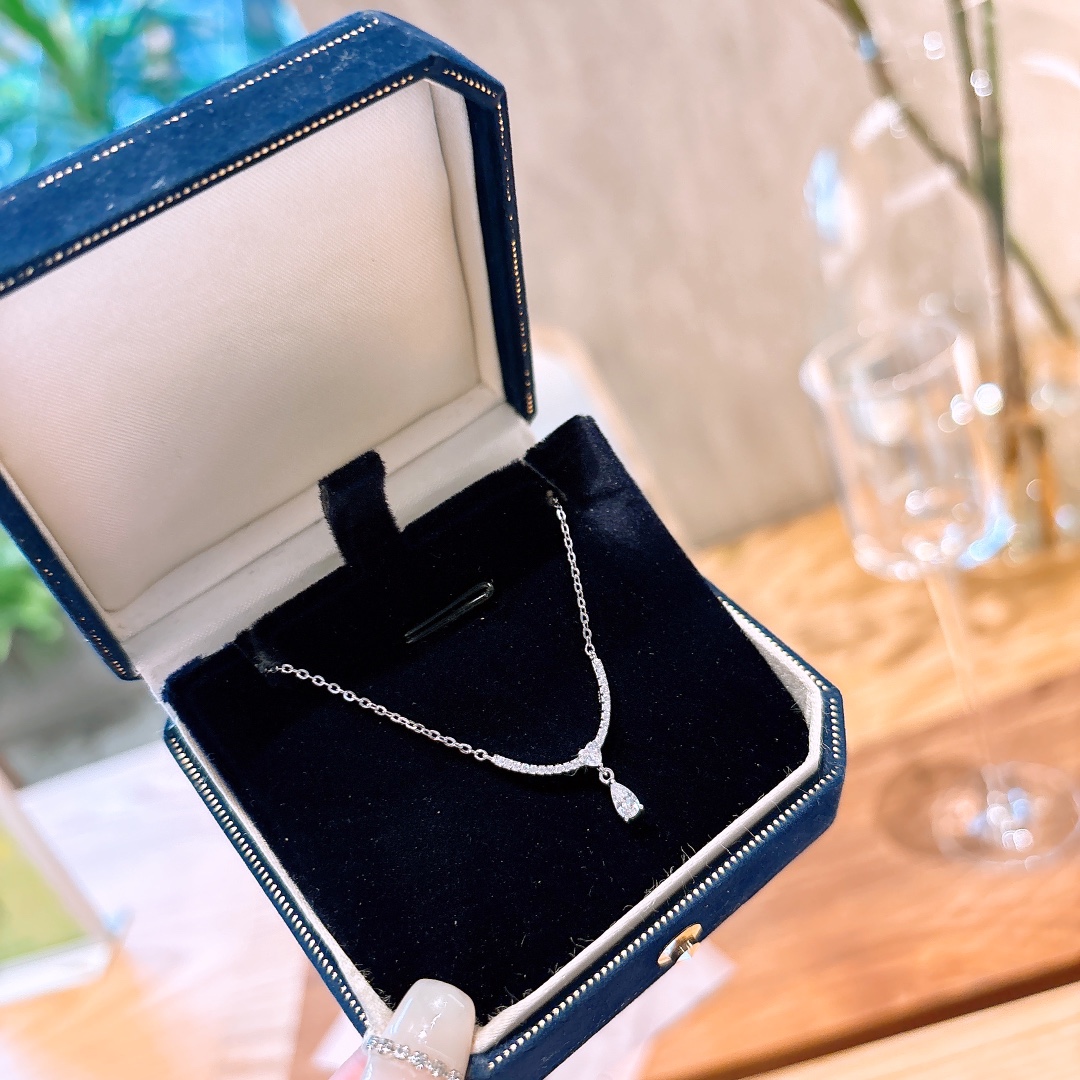 High Polish Silver Necklace Delicate Housewarming Silver