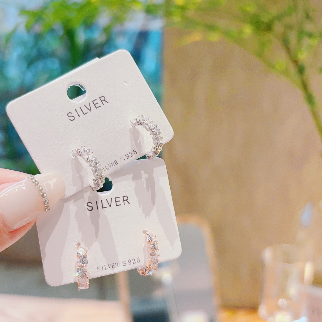 Nickel Free Silver Earrings Premium Wedding Favor Gold