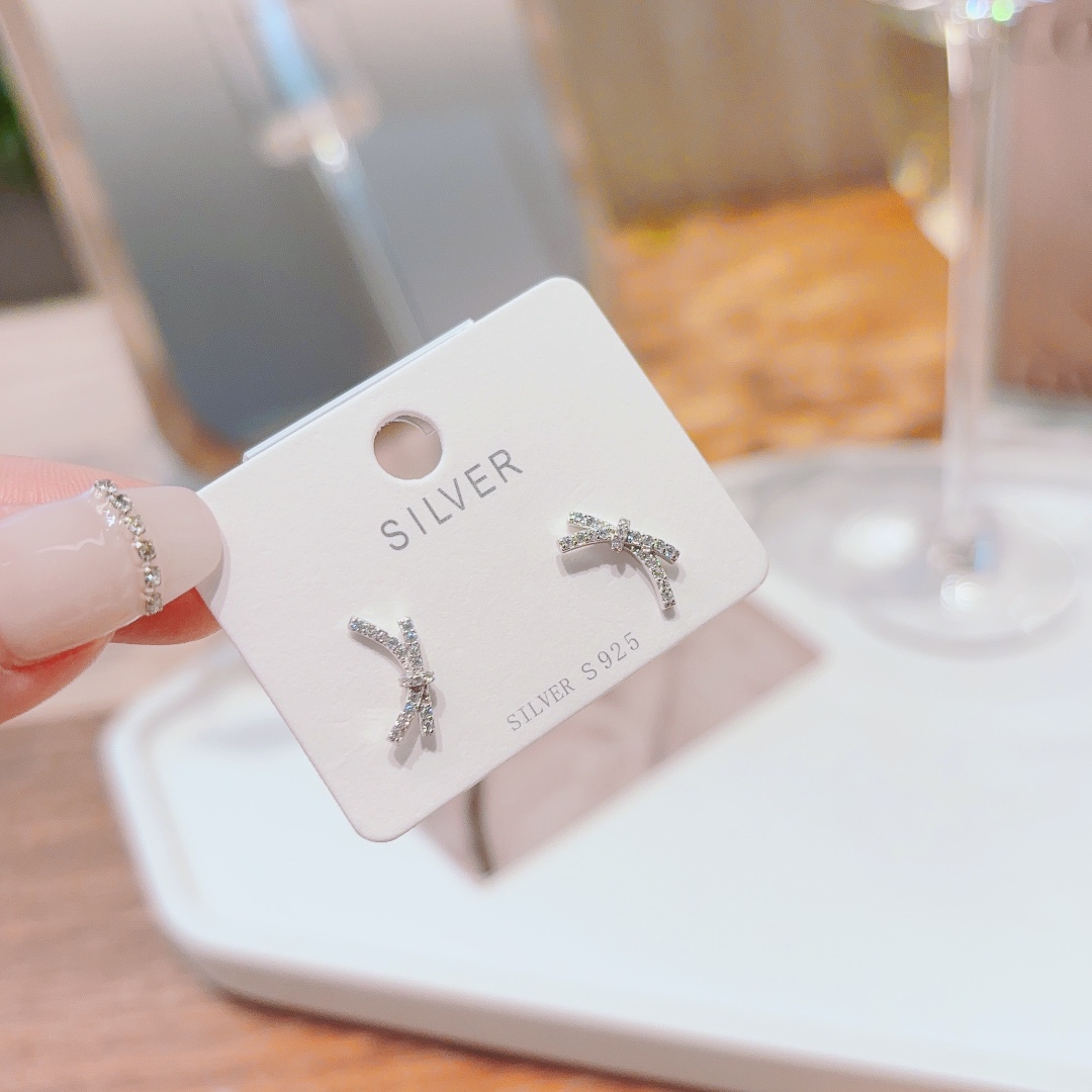 Hypoallergenic Silver Earrings Fashion Gift for Her Silver