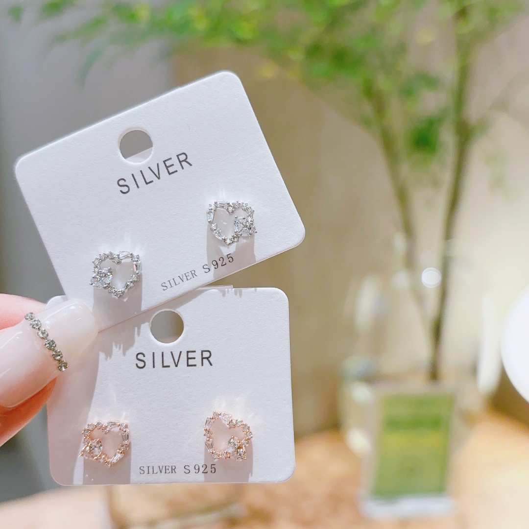 Low Allergy Silver Earrings Ethereal Housewarming Gold