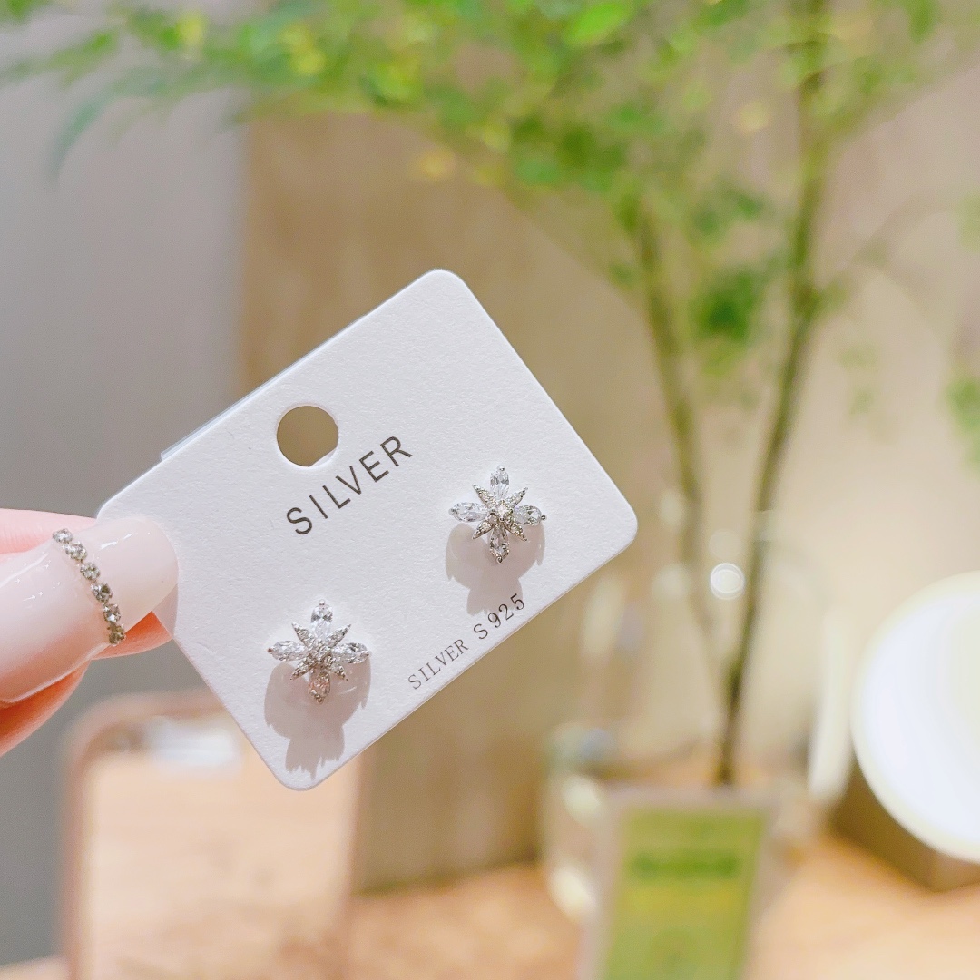 Nickel Free Silver Earrings Sweet & Cool Mother's Day Gold